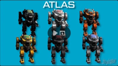 Робот Atlas [ Черный ]